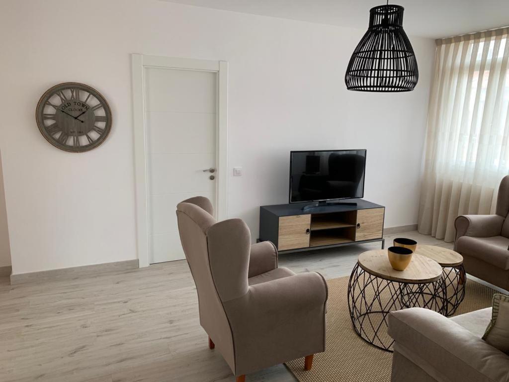 לאנס Apartamento Los Arcos מראה חיצוני תמונה